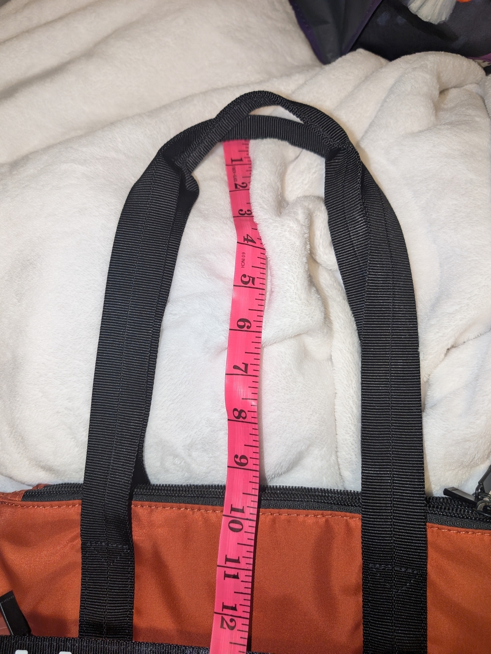 Hedgren Rust Color Tote Bag - Picture 5 of 9